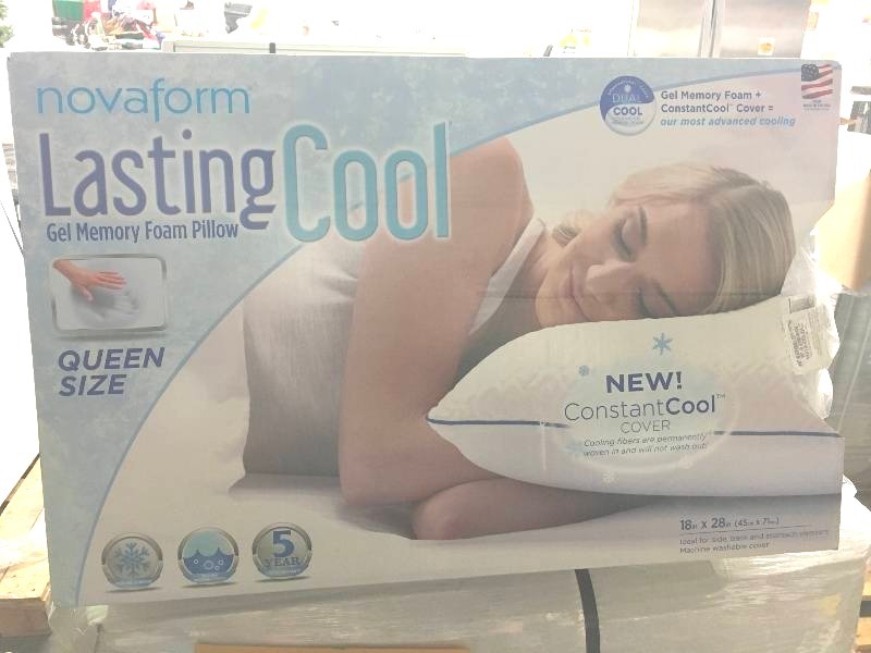 lot 401 image: NOVAFORM LASTING COOL GEL, MSRP $29.99
