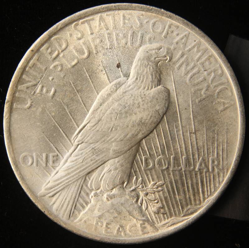 1923 PEACE SILVER DOLLAR UNC