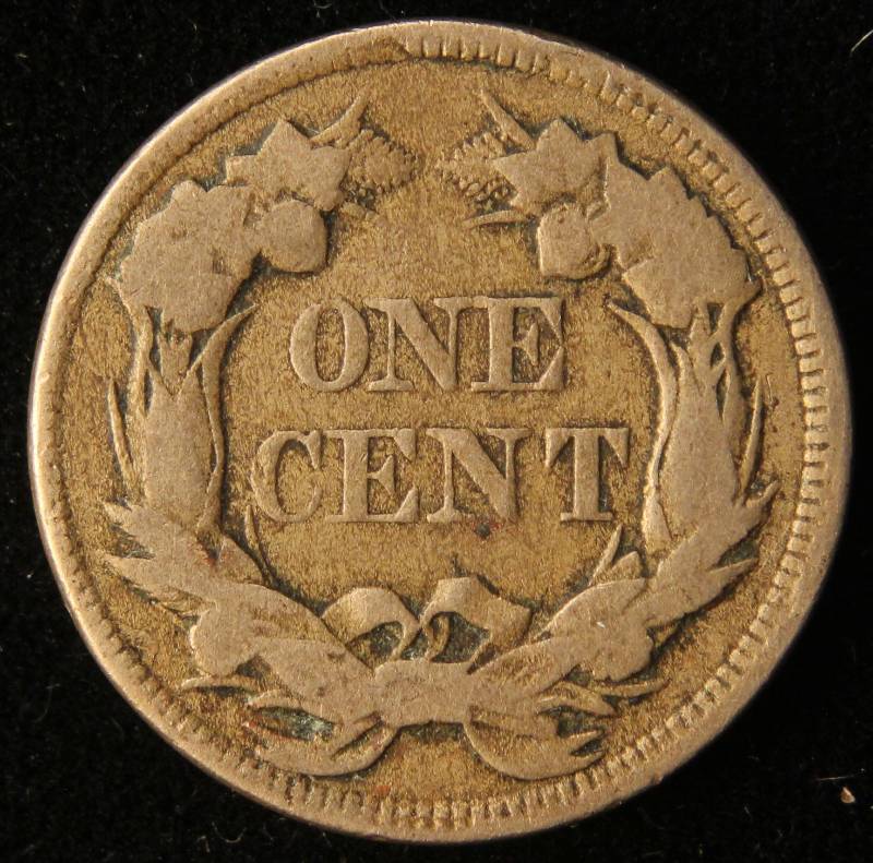 1857 FLYING EAGLE CENT F15