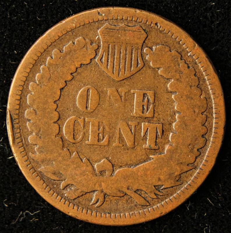 1869 INDIAN HEAD CENT GOOD BETTER DATE COIN