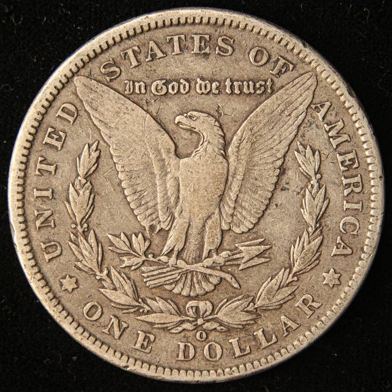 1900-O MORGAN SILVER DOLLAR VF