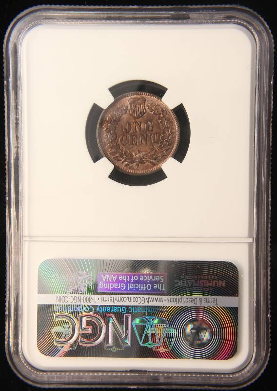 1893 INDIAN HEAD CENT MS63RB NGC