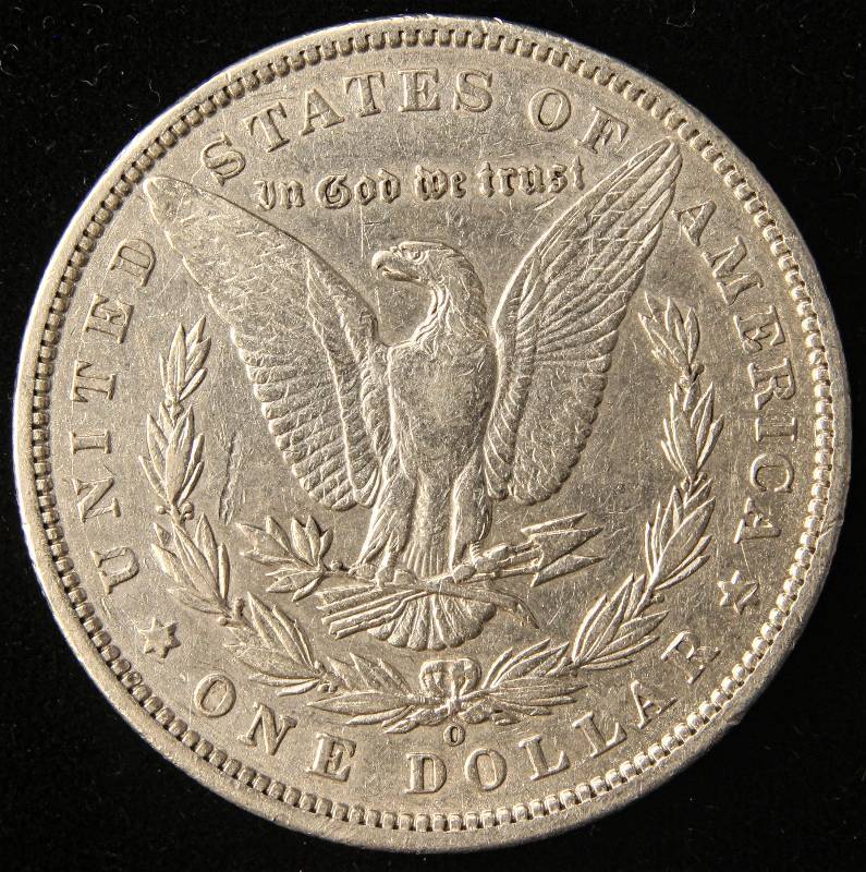 1896-O MORGAN SILVER DOLLAR BETTER DATE COIN