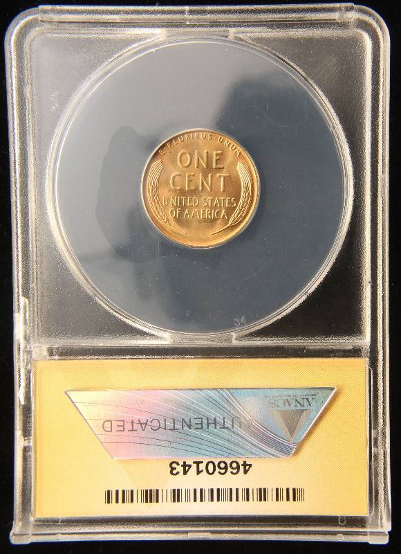 1940 US WHEAT CENT MS63RD ANACS