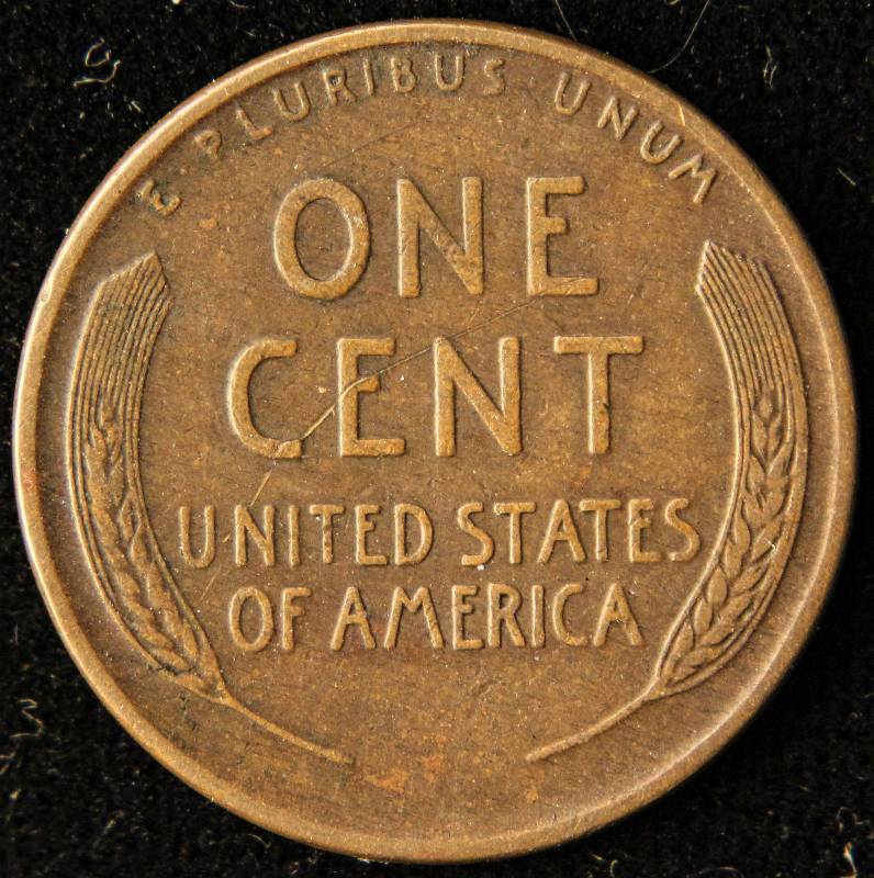 1924-D US WHEAT CENT VF BETTER DATE COIN