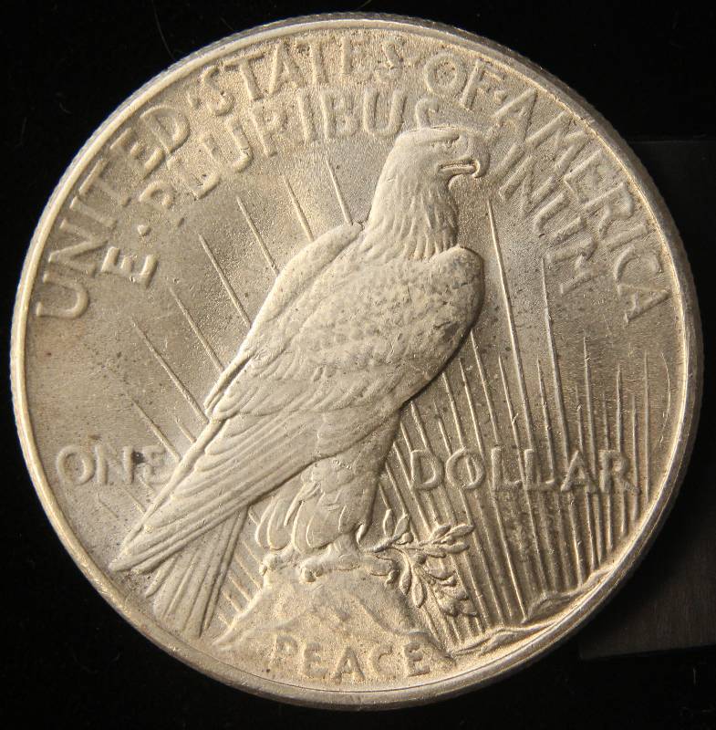 1925 PEACE SILVER DOLLAR SHARP BU-UNC