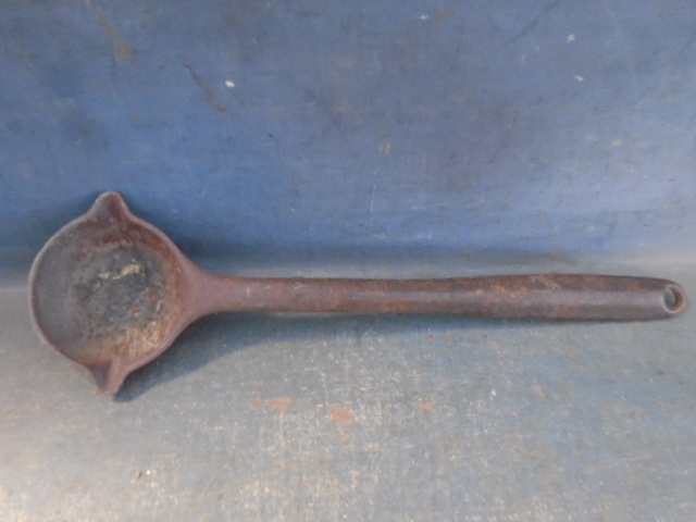 lot 13 image: Cast Iron Laddle