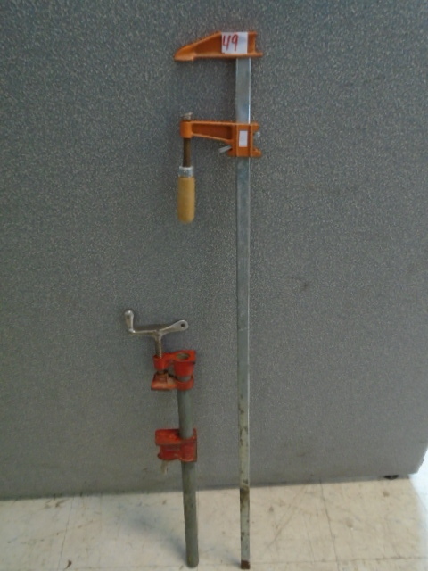lot 49 image: Bar and Pipe Clamps