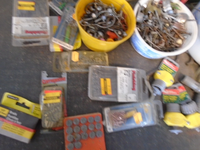 lot 69 image: Assorted Nails, Screws, Tacks and More