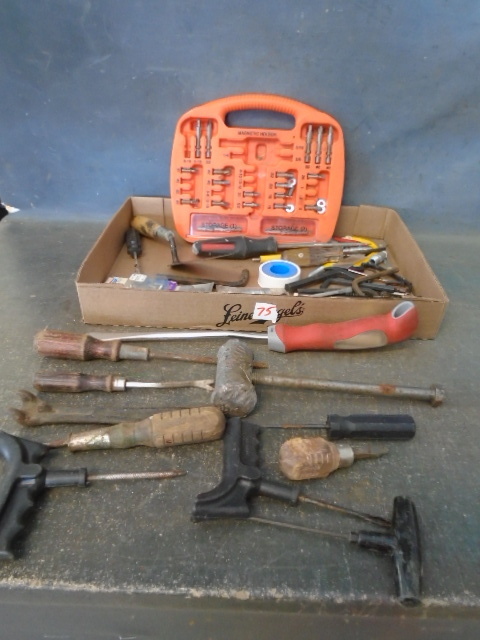lot 75 image: Assorted Hand Tools