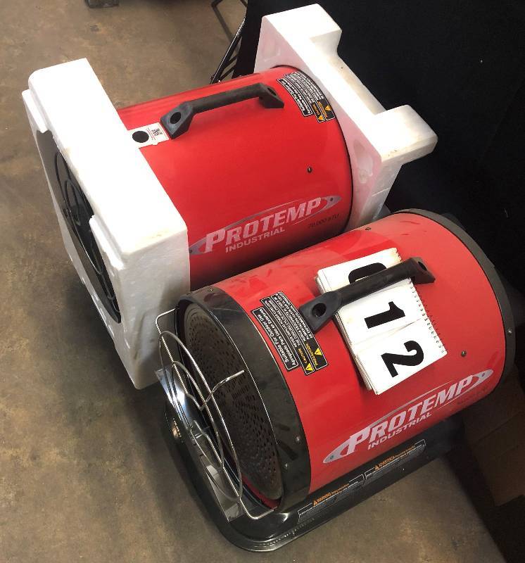 lot 12 image: (2) ProTemp Industrial Heaters