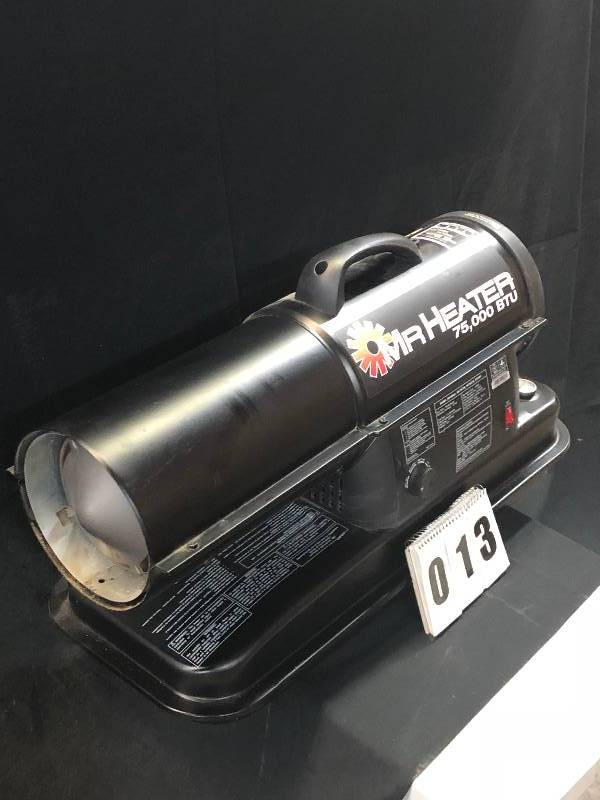 lot 13 image: Mr. Heater 75,000 BTU Heater