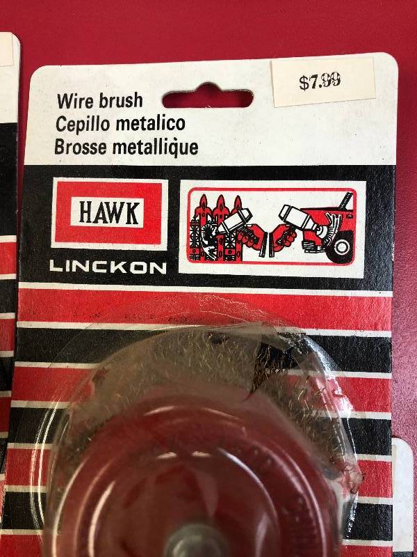 lot 19 image: Lot of (4) 3-Inch Wire Brushes