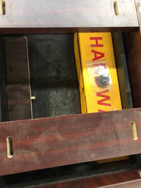 lot 22 image: Lot of (2) Desk Cabinets