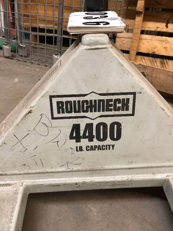 lot 36 image: 4400 LBS Roughneck Pallet Jack