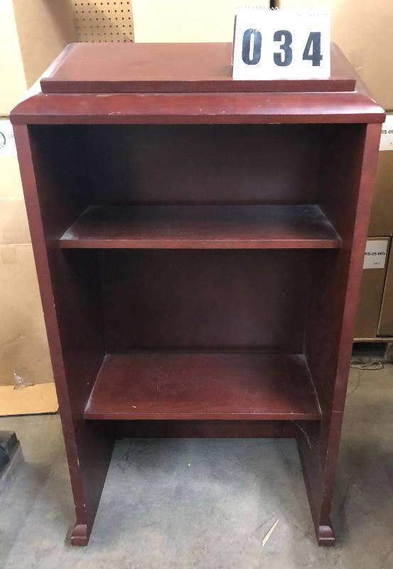 lot 34 image: Cherry Wood Podium