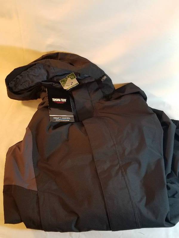 MENS DRIFT TECH FULL ZIP HOODED SOFT SHELL JACKET