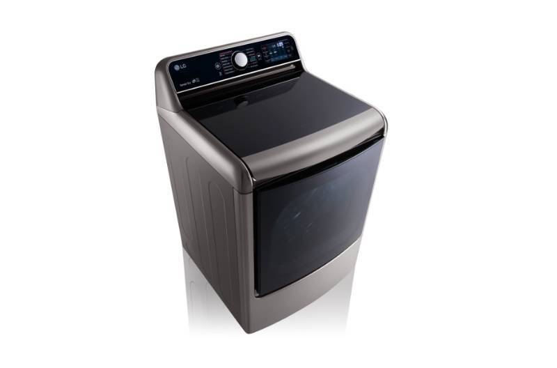 lot 3 image: LG DLEX7700VE Electric Dryer, Retail $1,049.99