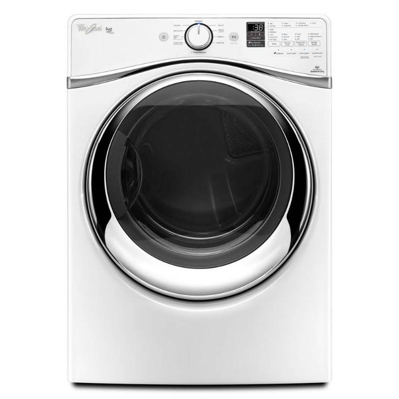 lot 5 image: Whirlpool WED95HEDW Dryer, Retail $949.99