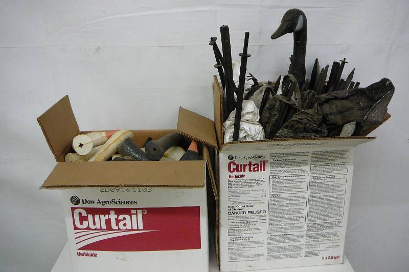 lot 55 image: Goose Decoys