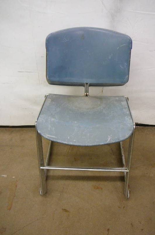 lot 56 image: Stackable chairs