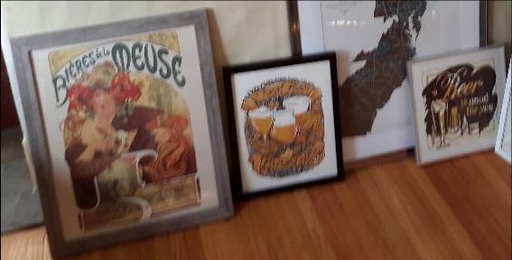 3, Beer Related pictures as shown..(partial map pic is in 233A)