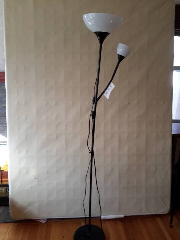 Nice Flexible arm Pole lamp..