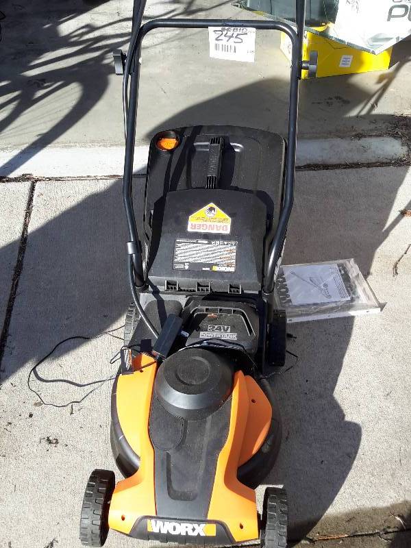 WORX, Electric, 24VPowetank electric Mower