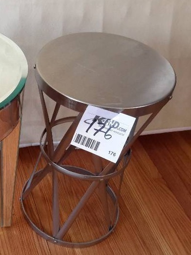 All metal round lamp stand, plant stand
