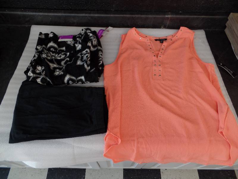 lot 100 image: Womens Size L Clothes