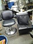 Beauty Shop Chair & Hair Dryer Chair