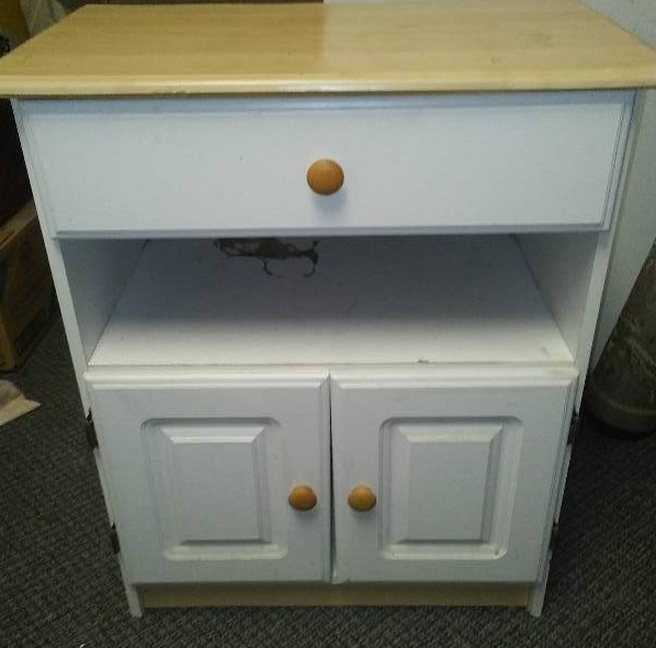 2 door with drawer cabinet