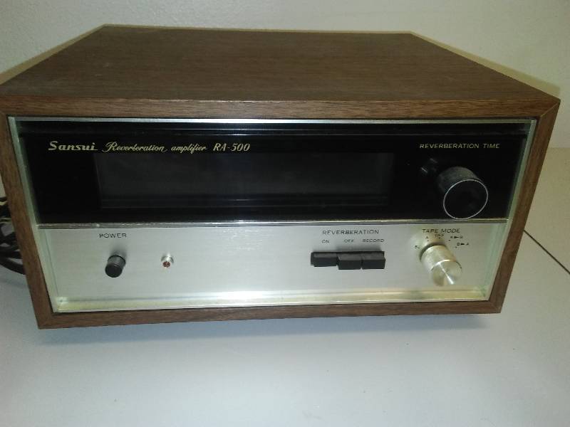 Sansui restoration Amplifier RA-500 Reverberation amazing