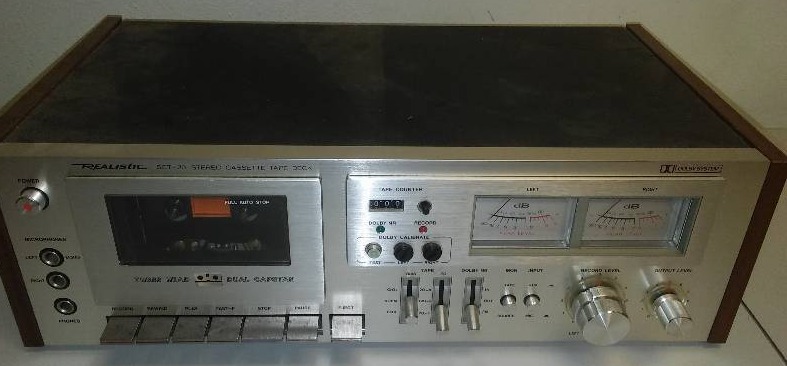 Realistic SCT- 30 Stereo Cassette Tape Deck Recorder