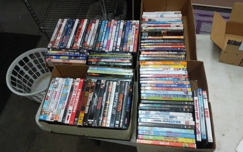 lot 50 image: Large Lot Of Approx 110 DVDs