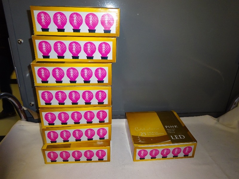 Pink LED Light 25 bulbs super bright