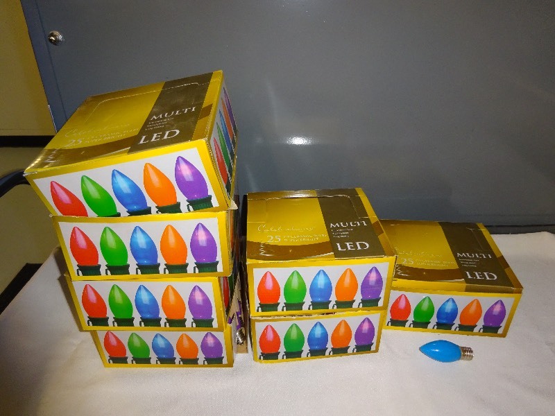 Multi LED Light 25 bulbs superbright