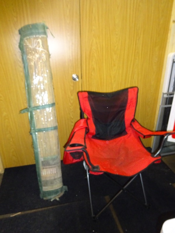 Fold up chair used
