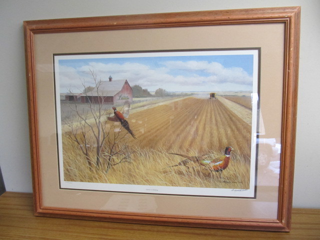 lot 60 image: Signed & Numbered MAYNARD REECE Wildlife Print