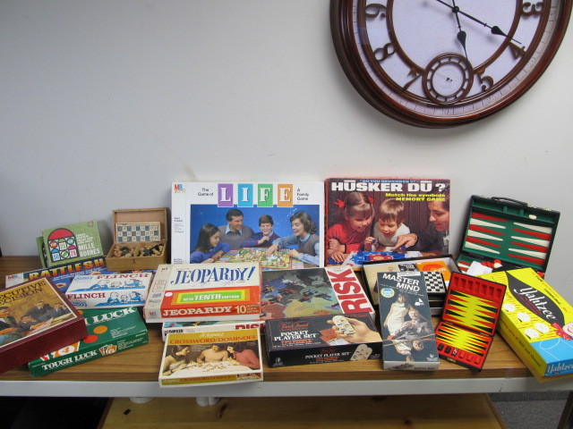 lot 59 image: Large Lot of Assorted Board Games