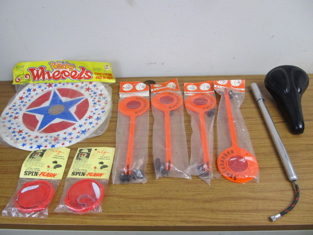 lot 14 image: Lot of Vintage NOS etc. Bicycle Accessories