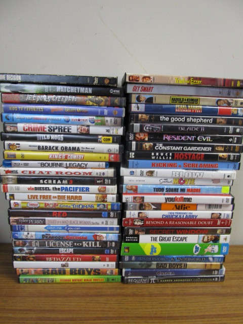 lot 22 image: Lot of 50 DVDs
