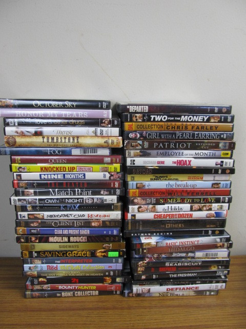 lot 23 image: Lot of 50 DVDs
