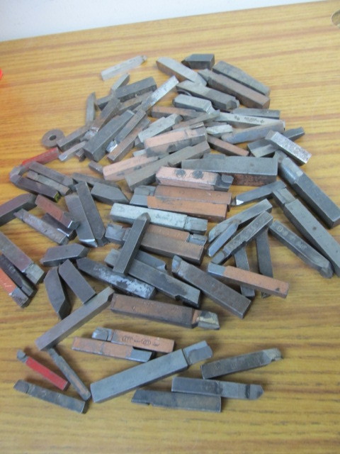 lot 106 image: Large Lot of Lathe Tools