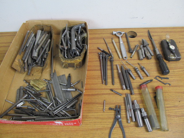 lot 107 image: Large Lot of Machining Tools Bits etc