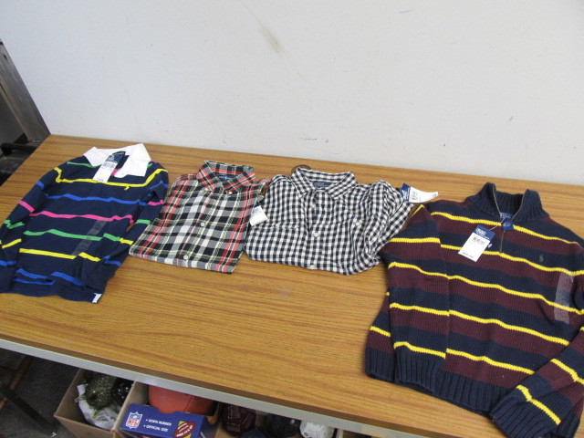 lot 115 image: BRAND NEW Polo Ralph Lauren Boys ShirtsSweaters - Size 7