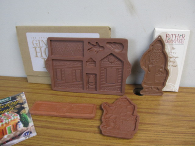 lot 147 image: Group of Longaberger Pottery Molds