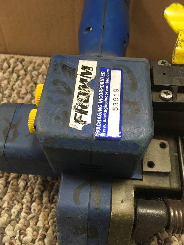 lot 5 image: Signode Fromm Cordless Bander Sealer  Used No tested