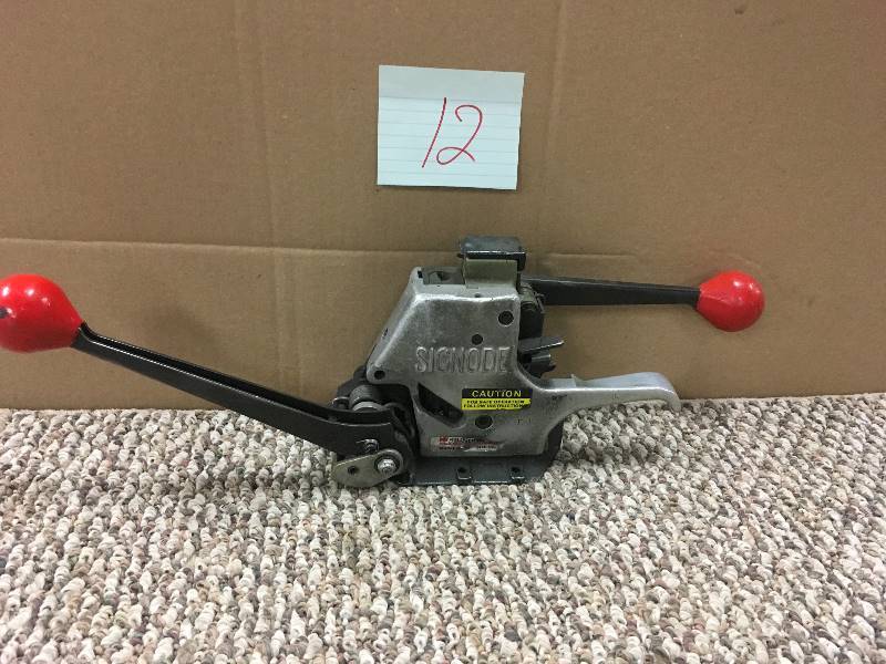 lot 12 image: Signode AL-12 Combiation Tool - Manual for Steel Strapping  used in working condition