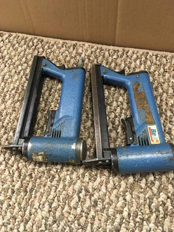 lot 23 image: BeA Pneumatic Staplers- lot of 2  used in working condition